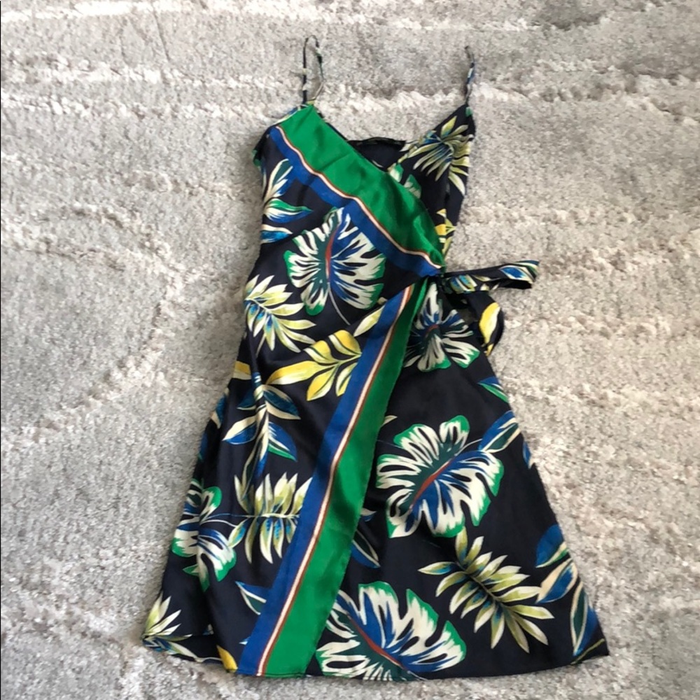 Zara polyester dress